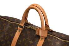 Load image into Gallery viewer, LOUIS VUITTON ルイヴィトン キーポル50 ボストンバッグ M41426 モノグラム PVC レザー モノグラム ゴールド金具 美品 中古 4b011276