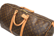 Load image into Gallery viewer, LOUIS VUITTON ルイヴィトン キーポル50 ボストンバッグ M41426 モノグラム PVC レザー モノグラム ゴールド金具 美品 中古 4b011276