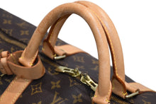 Load image into Gallery viewer, LOUIS VUITTON ルイヴィトン キーポル バンドリエール55 ボストンバッグ M41414 モノグラム ブラウン 美品 中古 4b011229