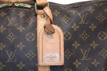 Load image into Gallery viewer, LOUIS VUITTON ルイヴィトン キーポル バンドリエール55 ボストンバッグ M41414 モノグラム ブラウン 美品 中古 4b011229