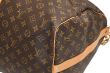 Load image into Gallery viewer, LOUIS VUITTON ルイヴィトン キーポル バンドリエール55 ボストンバッグ M41414 モノグラム ブラウン 美品 中古 4b011229