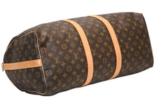 Load image into Gallery viewer, LOUIS VUITTON ルイヴィトン キーポル バンドリエール50 ボストンバッグ M41416 モノグラム PVC レザー 美品 中古 4b011263