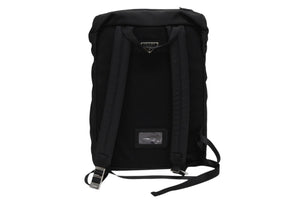 極美品 PRADA プラダ Re-Nylon リナイロン バックパック リュック 2VZ135 ブラック シルバー金具 中古 4b010055