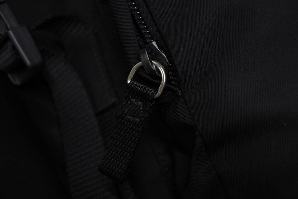 極美品 PRADA プラダ Re-Nylon リナイロン バックパック リュック 2VZ135 ブラック シルバー金具 中古 4b010055