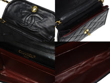 画像をギャラリービューアに読み込む, CHANEL シャネル Sフラップ Sチェーンショルダーバッグ 0番台 ラムスキン ココマーク バイカラー ブラック ゴールド金具 美品 中古 4b010058