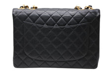 画像をギャラリービューアに読み込む, 極美品 CHANEL シャネル デカマトラッセ30 Sフラップ Wチェーンショルダーバッグ 7番台 ココマーク キャビアスキン ゴールド金具 中古 4b010062