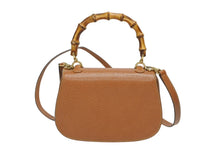 画像をギャラリービューアに読み込む, 極美品 GUCCI グッチ バンブー 2WAYバッグ ハンドバッグ ショルダーバッグ 000 2113 0188 レザー ブラウン ゴールド金具 中古 4b010064