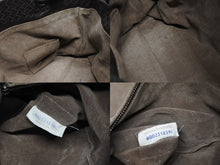 画像をギャラリービューアに読み込む, BOTTEGA VENETA ボッテガヴェネタ ホーボー イントレチャート ハンドバッグ B00231839C ブラウン 美品 中古 4b010070