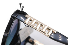 画像をギャラリービューアに読み込む, 新品未使用 TIFFANY &amp; Co ティファニー チェーンテンプル サングラス OTF4215F ブラック ブルー ゴールド金具 サイズ53◻︎19◻︎ 中古 4b010072