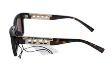 画像をギャラリービューアに読み込む, 新品未使用 TIFFANY &amp; Co ティファニー トゥルー サングラス OTF4213F ブラック ブルー ゴールド金具 サイズ54◻︎18◻︎ 中古 4b010074