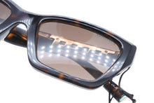 画像をギャラリービューアに読み込む, 新品未使用 TIFFANY &amp; Co ティファニー トゥルー サングラス OTF4213F ブラック ブルー ゴールド金具 サイズ54◻︎18◻︎ 中古 4b010074