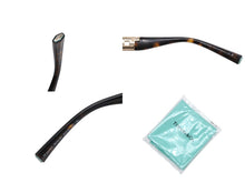 画像をギャラリービューアに読み込む, 新品未使用 TIFFANY &amp; Co ティファニー トゥルー サングラス OTF4213F ブラック ブルー ゴールド金具 サイズ54◻︎18◻︎ 中古 4b010074