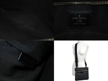 画像をギャラリービューアに読み込む, LOUIS VUITTON ルイヴィトン トマス ショルダーバッグ N58028 ダミエ ブラック シルバー金具 美品 中古 4b010084