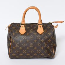 Load image into Gallery viewer, 極美品 LOUIS VUITTON ルイヴィトン スピーディー25 ハンドバック M41528 モノグラム PVC レザー 中古 4b013558