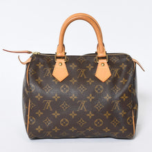 Load image into Gallery viewer, 極美品 LOUIS VUITTON ルイヴィトン スピーディー25 ハンドバック M41528 モノグラム PVC レザー 中古 4b013558