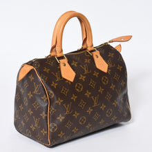 Load image into Gallery viewer, 極美品 LOUIS VUITTON ルイヴィトン スピーディー25 ハンドバック M41528 モノグラム PVC レザー 中古 4b013558