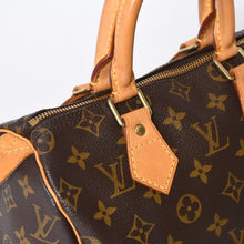 Load image into Gallery viewer, 極美品 LOUIS VUITTON ルイヴィトン スピーディー25 ハンドバック M41528 モノグラム PVC レザー 中古 4b013558
