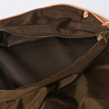 Load image into Gallery viewer, LOUIS VUITTON ルイヴィトン ウスポルト アビ ガーメントカバー M23434 ブラウン レザー モノグラムキャンバス ゴールド金具 良品 4b010088