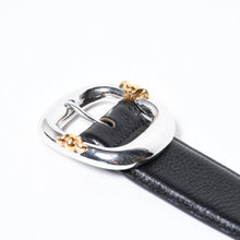 Load image into Gallery viewer, 激レア 新品同様 CHROME HEARTS クロムハーツ ガンスリンガー ベルト 350g K18 22K ブラック レザー 小物 サイズ38 中古 4b013584