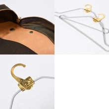 Load image into Gallery viewer, LOUIS VUITTON ルイヴィトン ウスポルト アビ ガーメントカバー M23434 ブラウン レザー モノグラムキャンバス ゴールド金具 良品 4b010088
