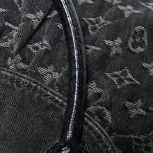 Load image into Gallery viewer, LOUIS VUITTON ルイヴィトン ネオカヴィ GM ハンドバッグ M95352 モノグラムデニム ブラック レザー ゴールド金具 美品 中古 4b013520