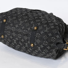 Load image into Gallery viewer, LOUIS VUITTON ルイヴィトン ネオカヴィ GM ハンドバッグ M95352 モノグラムデニム ブラック レザー ゴールド金具 美品 中古 4b013520