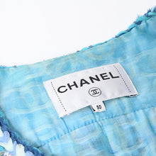 Load image into Gallery viewer, 極美品 CHANEL シャネル メンズ ツイード ノーカラージャケット P55645V41744 サイズ50 2017年 キューバコレクション ココマーク 中古 4b012740