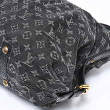 Load image into Gallery viewer, LOUIS VUITTON ルイヴィトン ネオカヴィ GM ハンドバッグ M95352 モノグラムデニム ブラック レザー ゴールド金具 美品 中古 4b013520