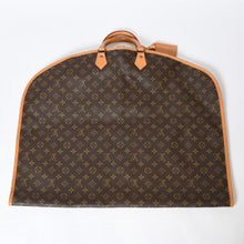 Load image into Gallery viewer, LOUIS VUITTON ルイヴィトン ウスポルト アビ ガーメントカバー M23434 ブラウン レザー モノグラムキャンバス ゴールド金具 良品 4b010088