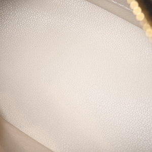極美品 LOUIS VUITTON ルイヴィトン シャイニーモノグラム ロックイットBB ハンドバッグ M40599 ブラウン PVC レザー ゴールド金具 中古 4b013469