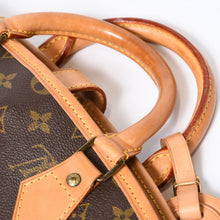 Load image into Gallery viewer, LOUIS VUITTON ルイヴィトン ウスポルト アビ ガーメントカバー M23434 ブラウン レザー モノグラムキャンバス ゴールド金具 良品 4b010088