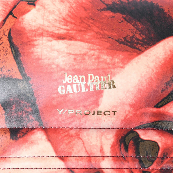 極美品 Y/PROJECT Jean Paul GAULTIER ジャンポールゴルチェ ワイ・プロジェクト ローズ柄 ワイヤーバッグ 中古 4b013455