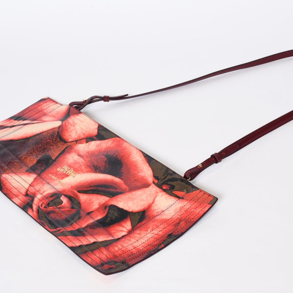 極美品 Y/PROJECT Jean Paul GAULTIER ジャンポールゴルチェ ワイ・プロジェクト ローズ柄 ワイヤーバッグ 中古 4b013455