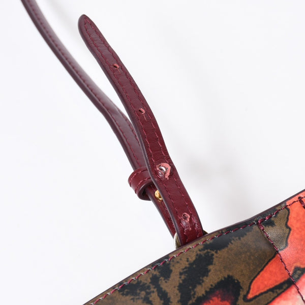 極美品 Y/PROJECT Jean Paul GAULTIER ジャンポールゴルチェ ワイ・プロジェクト ローズ柄 ワイヤーバッグ 中古 4b013455
