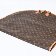 Load image into Gallery viewer, LOUIS VUITTON ルイヴィトン ウスポルト アビ ガーメントカバー M23434 ブラウン レザー モノグラムキャンバス ゴールド金具 良品 4b010088