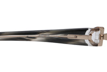 画像をギャラリービューアに読み込む, 極美品 GUCCI グッチ サングラス アイウェア GG-9053J イタリア製 アセテート ブラック グレー クリア ゴールド金具 中古 4b010091