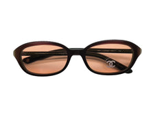 画像をギャラリービューアに読み込む, 新品未使用 CHANEL シャネル サングラス アイウェア 5002 c.529/62 サイズ50◻︎17 130 ココマーク 玉虫カラー 中古 4b010094