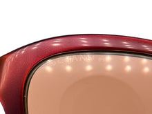 画像をギャラリービューアに読み込む, 新品未使用 CHANEL シャネル サングラス アイウェア 5002 c.529/62 サイズ50◻︎17 130 ココマーク 玉虫カラー 中古 4b010094