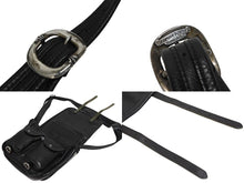 画像をギャラリービューアに読み込む, CHROME HEARTS クロムハーツ SOFT SHOULDER TNY ソフトショルダーバッグ タイニー ガンスリンガー ダガー レザー 美品 中古 4b010097