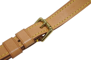 LOUIS VUITTON ルイヴィトン モノグラム ミュゼットサルサ ショルダーバッグ M51258 ブラウン PVC ヌメ革 ゴールド金具 美品 中古 4b010110