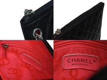 画像をギャラリービューアに読み込む, 極美品 CHANEL シャネル カンボンライン ショルダーバッグ A25178 10番台 ココマーク カーフスキン パテントレザー ブラック 中古 4b010111