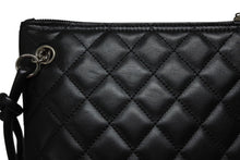 画像をギャラリービューアに読み込む, 極美品 CHANEL シャネル カンボンライン ショルダーバッグ A25178 10番台 ココマーク カーフスキン パテントレザー ブラック 中古 4b010111