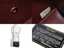 画像をギャラリービューアに読み込む, 極美品 CHANEL シャネル ミニマトラッセ17 Sフラップ Sチェーンショルダーバッグ 2番台 ラムスキン ココマーク ブラック 中古 4b010113