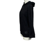 画像をギャラリービューアに読み込む, CHANEL シャネル スポーツライン ジップアップフーディー パーカー P30779K00443 サイズ38 ココマーク ブラック 美品 中古 4b010117