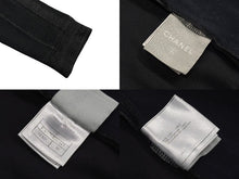 画像をギャラリービューアに読み込む, CHANEL シャネル スポーツライン ジップアップフーディー パーカー P30779K00443 サイズ38 ココマーク ブラック 美品 中古 4b010117