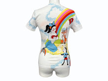 画像をギャラリービューアに読み込む, Christian Dior クリスチャンディオール 半袖Tシャツ 2P12155023 サイズ38 ホワイト マルチカラー カートゥーン ガリアーノ期 美品 中古 4b010118