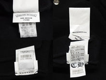 画像をギャラリービューアに読み込む, CHROME HEARTS クロムハーツ JKT GRP NOT BOMBER バーシティジャケット スタジャン サイズM CHレザーパッチ 美品 中古 4b010119