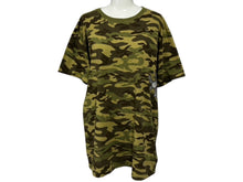 画像をギャラリービューアに読み込む, 極美品 CHROME HEARTS クロムハーツ 半袖Tシャツ カモ スタースクロールラベルプリント 2000-2020s コットン サイズL 中古 4b010121