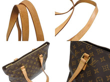 画像をギャラリービューアに読み込む, LOUIS VUITTON ルイヴィトン ガバピアノ ワンショルダーバッグ M51148 モノグラム ブラウン ゴールド金具 美品 中古 4b010125