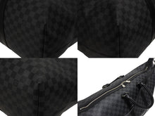 画像をギャラリービューアに読み込む, 極美品 LOUIS VUITTON ルイヴィトン Avenue 50 Damier アヴェニュー ボストンバッグ N41041 ダミエグラフィット ブラック 中古 4b010127